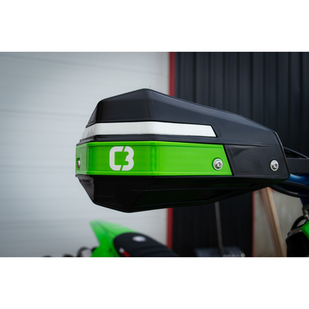 トップス 25SS FCRB PRACTICE PISTE FORCEFIELD Wrap-Around Handguards | Snowbike Handguards – C3