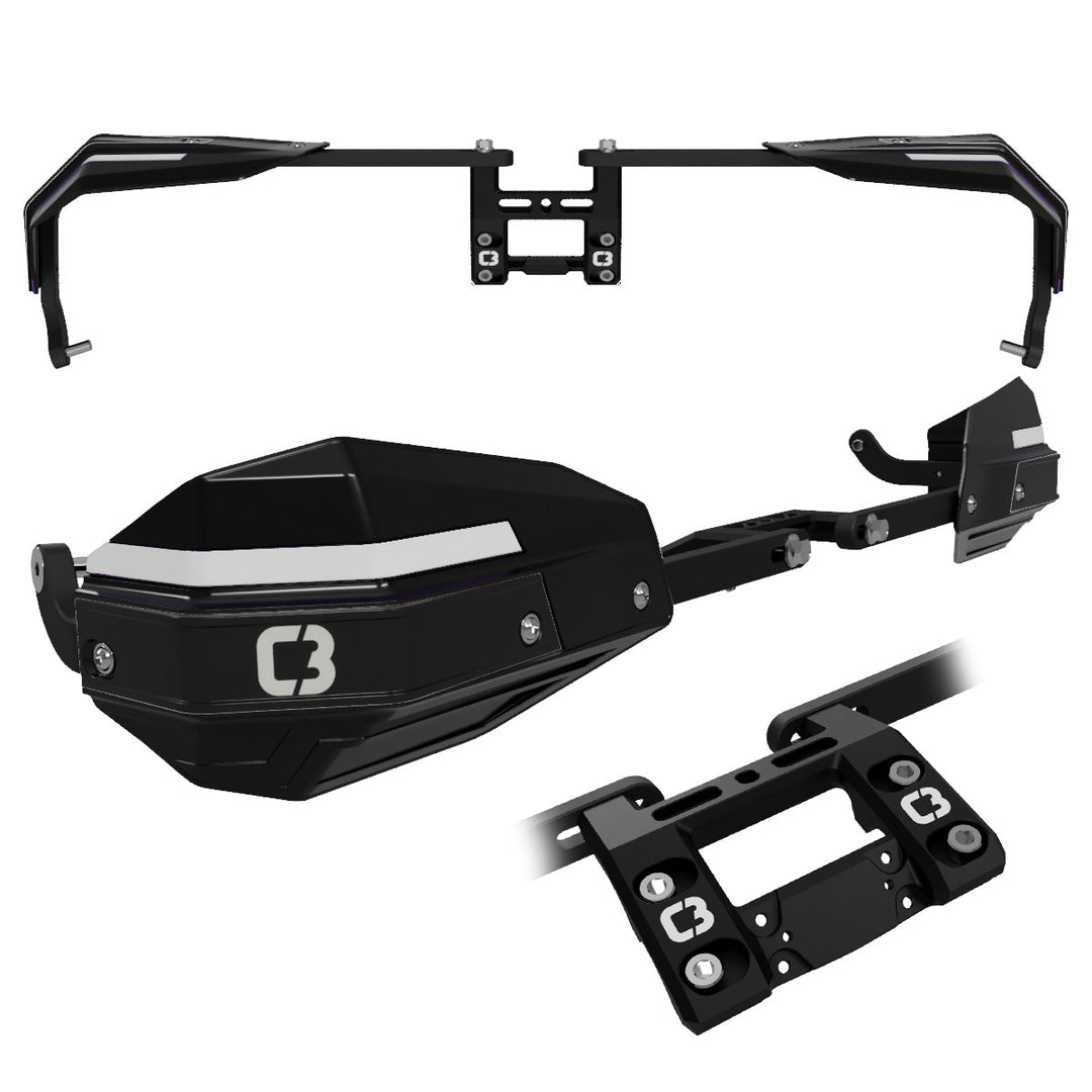 FORCEFIELD Wrap-Around Handguards | Snowbike Handguards – C3