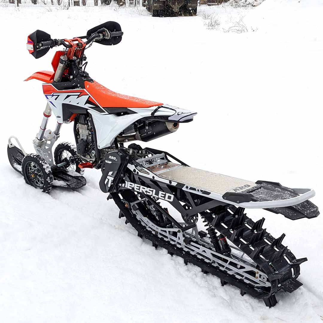 Yeti fashion snow bike for