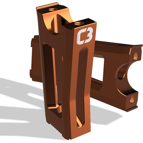 Snowboard Power Risers Snowbike Bar Risers | C3 Powersports – C3 Powersports USA