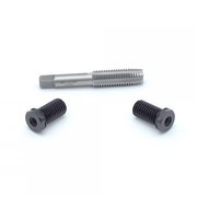 Threaded bar ends kit (with or without 5/8-11 UNC tap) - Upgrades and Accessories from C3 Powersports for snowbikes Tmbersled Yeti SnowMX and dirtbikes motorcycles bikes KTM Husqvarna Gasgas Kawasaki Honda Yamaha 450 and 500