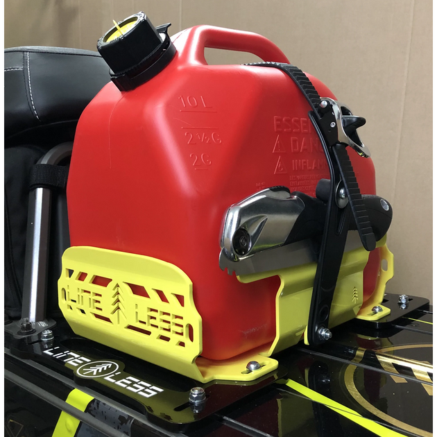 Black HD gas caddy / Support Ã bidon HD noir – C3 Powersports USA