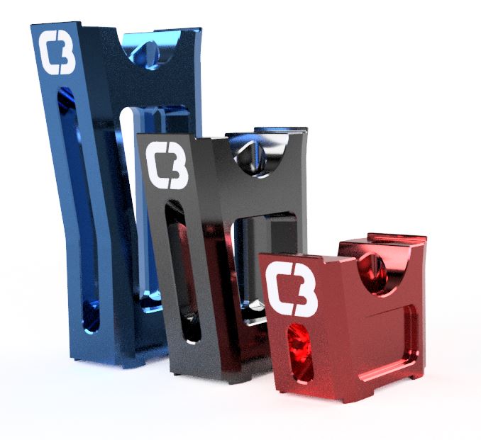 Snowboard Power Risers Snowbike Bar Risers | C3 Powersports – C3 Powersports USA