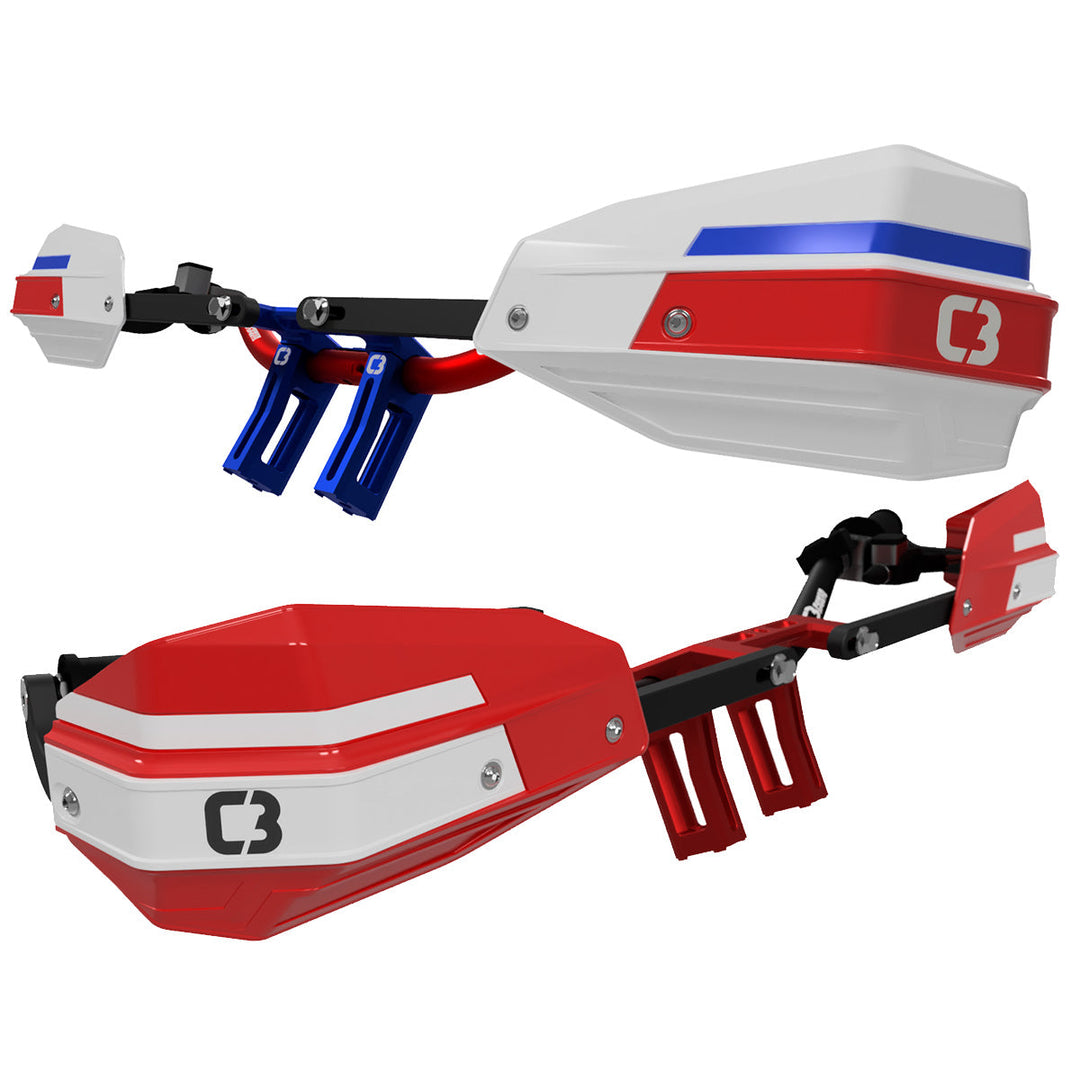 トップス 25SS FCRB PRACTICE PISTE FORCEFIELD Wrap-Around Handguards | Snowbike Handguards – C3